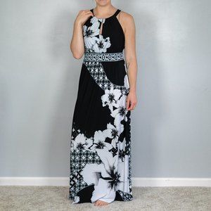 White House Black Market Floral Maxi Dress